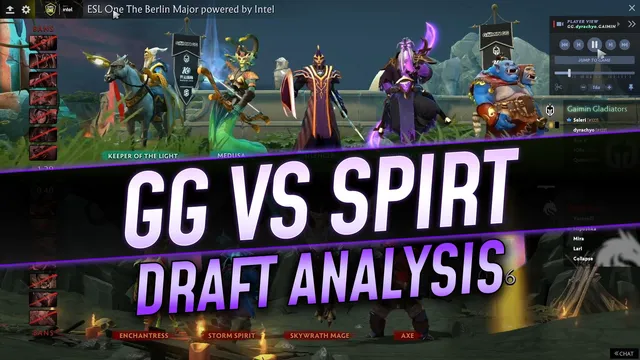 GG vs. Team Spirit: Draft Analysis