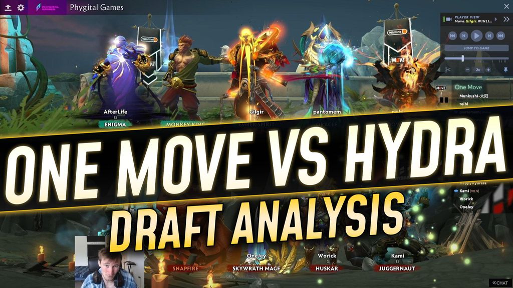 One Move vs. Hydra: Draft Analysis (Huskar Cheese!)