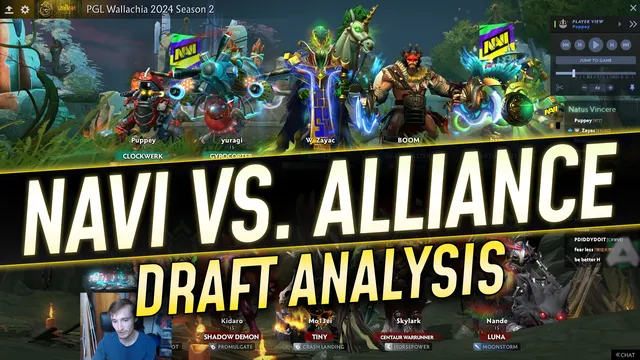 Navi vs. Alliance: Pro Draft Analysis