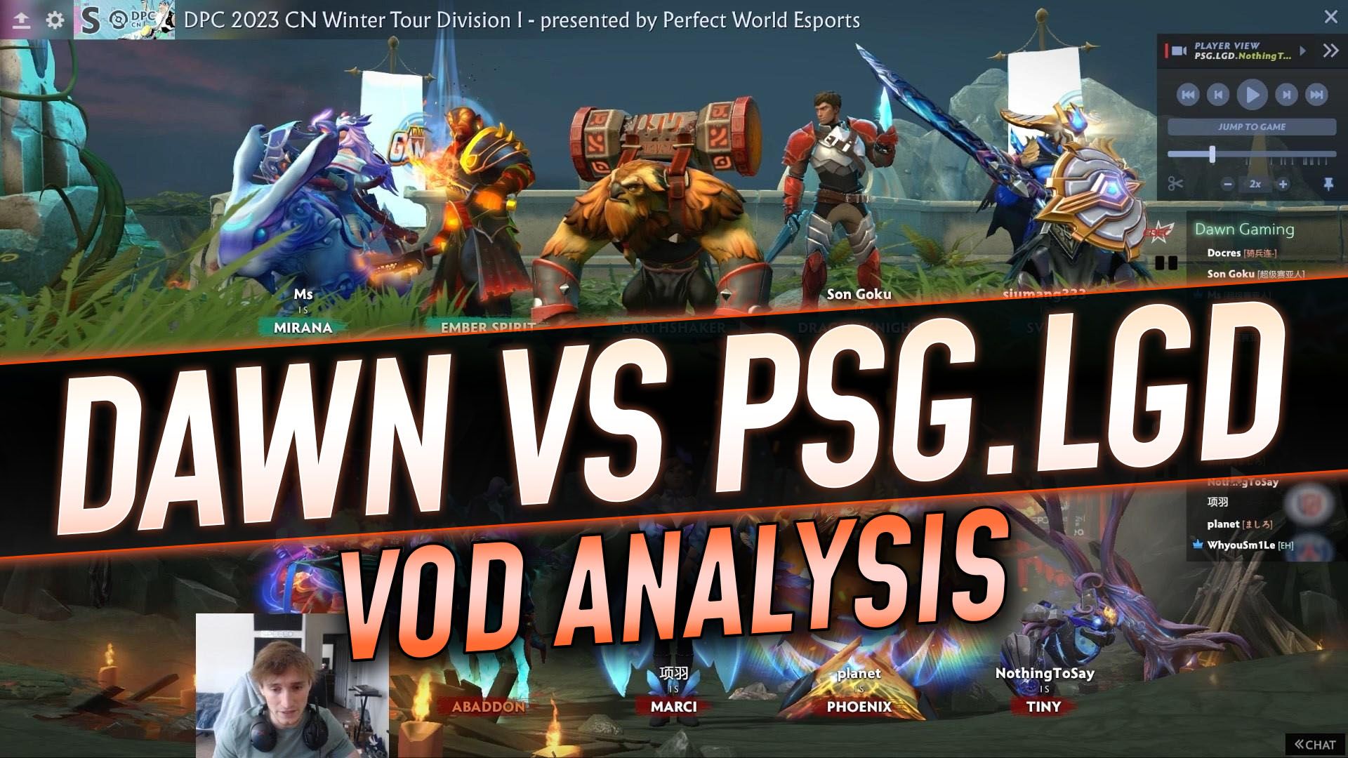 PSG.LGD Beat 4AM In a Close Contest To Win CDA-FDC Professional Championship