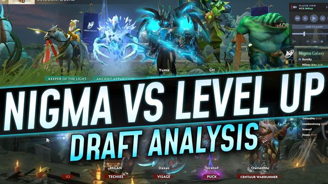 Nigma vs. Level Up: Draft Analysis