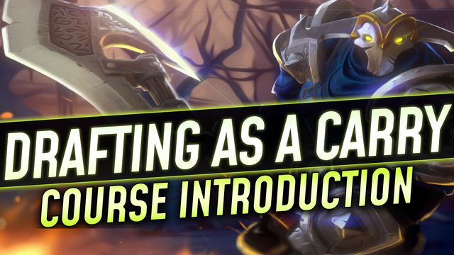 Drafting as a Carry: Course Introduction