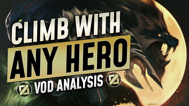 Climb with Any Hero: Offlane Lycan