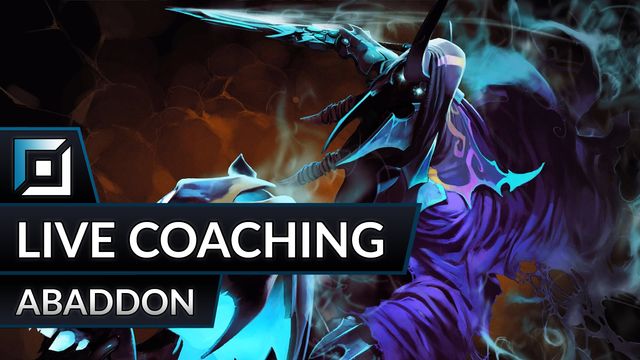 Coaching an Offlane Abaddon (Live)