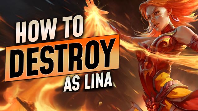 How to Destroy as Mid Lane Lina