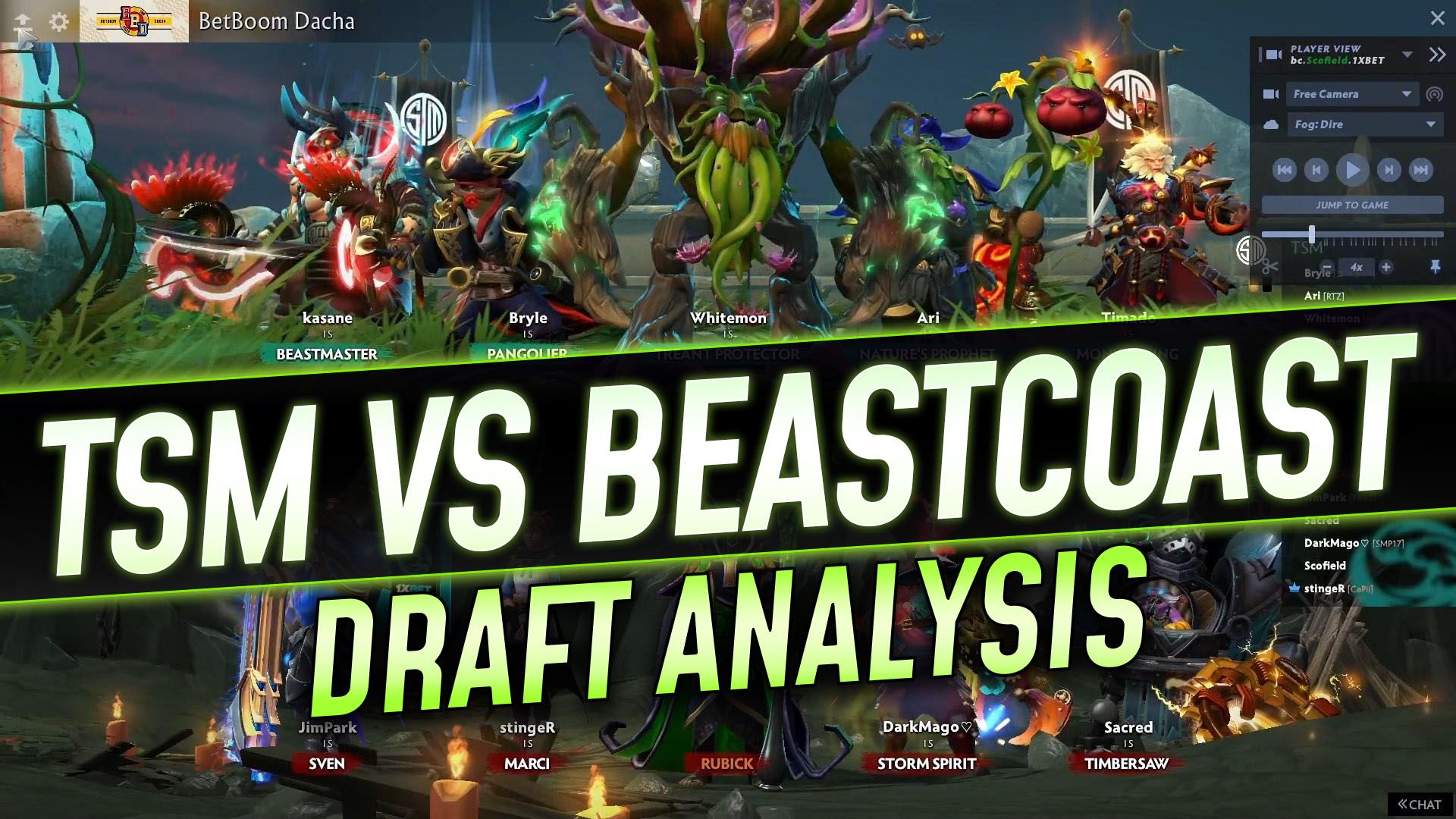 TSM vs. Beastcoast: ドラフト分析