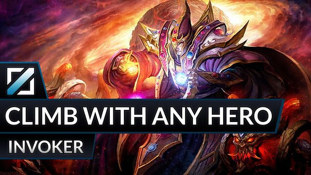 Climb with Any Hero: Exort Invoker