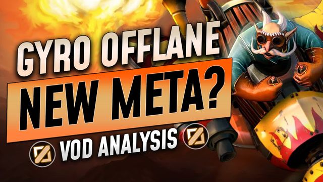 Offlane Gyro with Blademail-Atos is Busted!