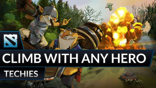 Climb with Any Hero: Mid Techies!