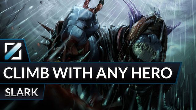 Climb with Any Hero: Slark with Hood?!