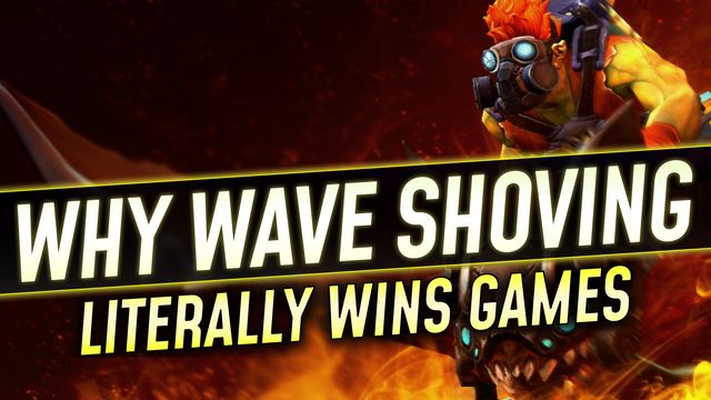 Why Wave Shoving Literally Wins Games