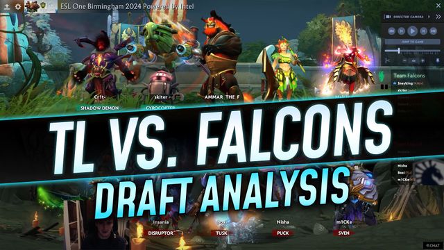 Pro Draft Analysis: Falcons vs. Liquid