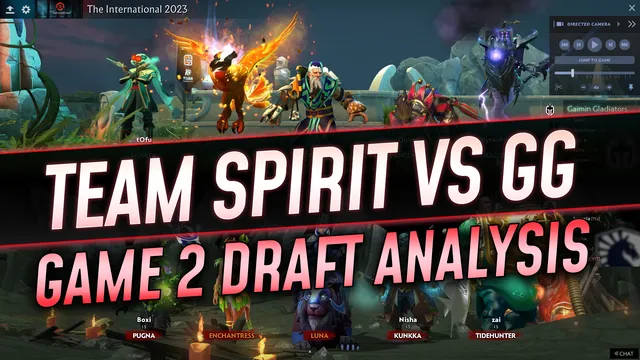 GG vs. Team Spirit: Game 2 Draft Analysis