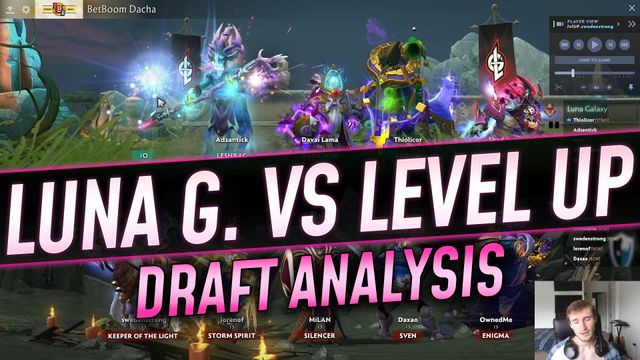 Luna Galaxy vs Level Up Draft Analysis