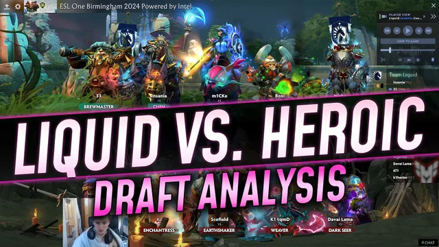 Pro Draft Analysis: Liquid vs. Heroic