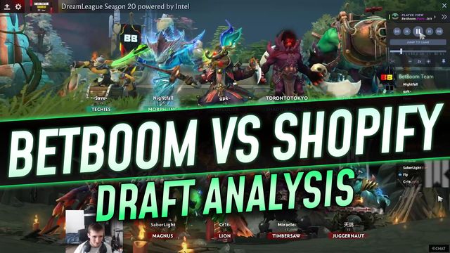 Shopify vs. Betboom: Draft Analysis