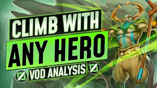 Climb with Any Hero: Nature's Prophet Mid