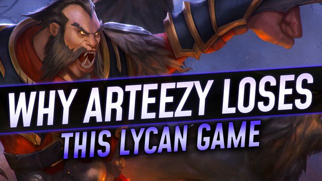 Why Arteezy Loses This Lycan Game