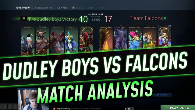 Team Falcons vs. Dudley Boys: Match Analysis
