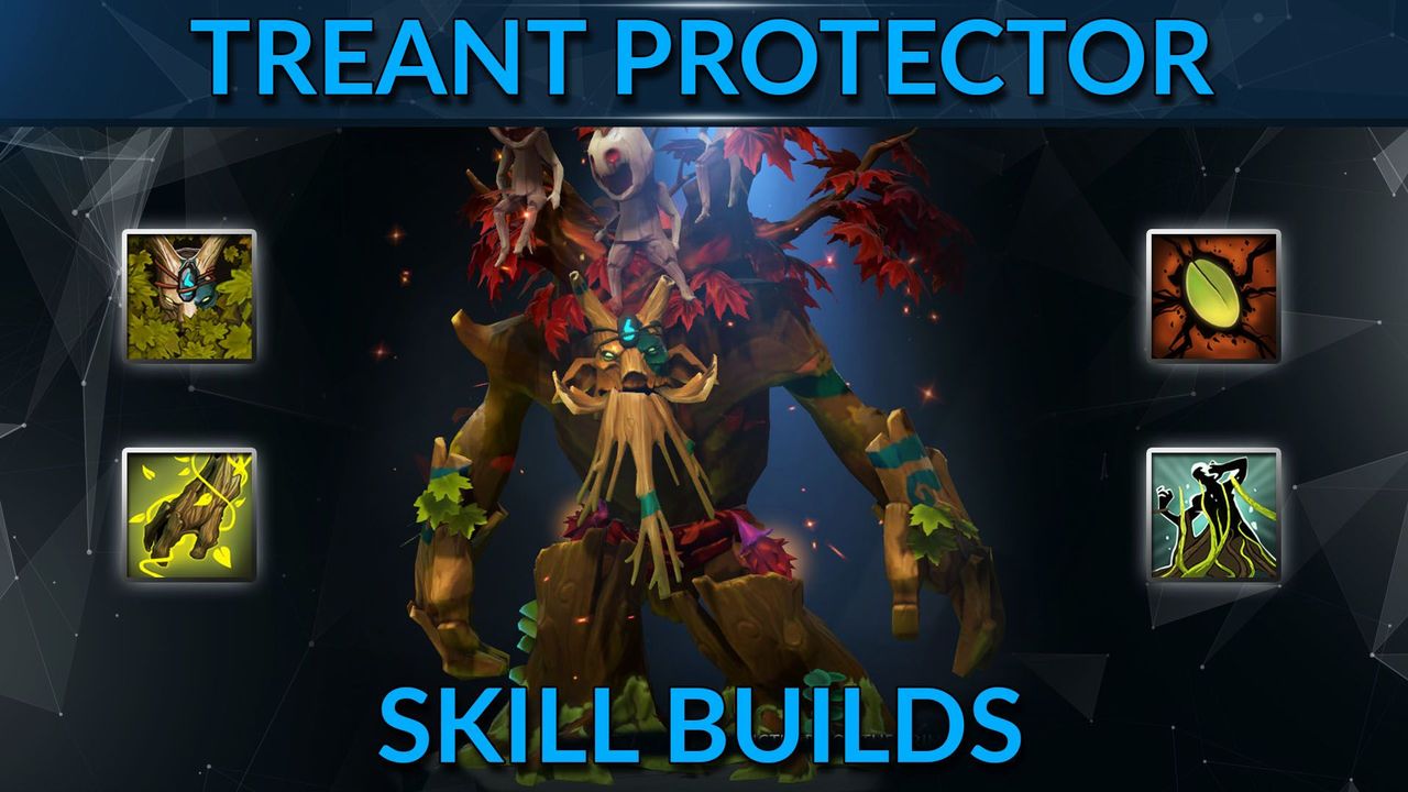 Treant Protector Skill Builds Gameleap For Dota
