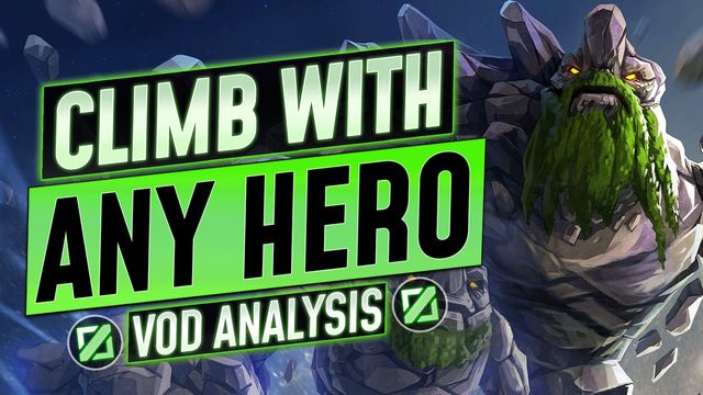 Climb with Any Hero: Offlane Tiny