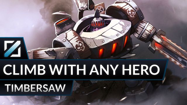 Climb with Any Hero: Timbersaw Smurf