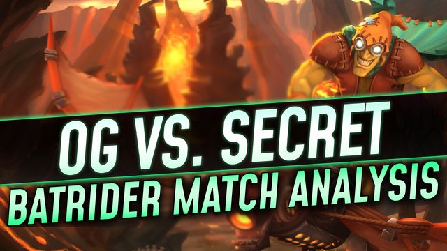 OG vs Secret: Iceiceice's Insane Batrider Match Analysis