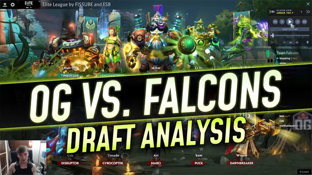 Pro Draft Analysis: OG vs. Team Falcons