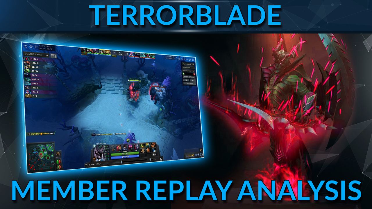 Terrorblade Member Replay Analysis Nov 2018 Gameleap For Dota