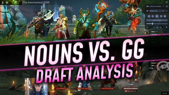 Draft Analysis: GG vs. Nouns (Slow vs Fast)