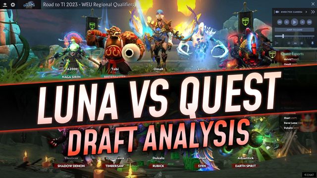 Quest ESports vs. Luna Galaxy: Draft Analysis