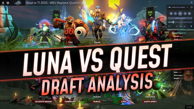 Quest ESports vs. Luna Galaxy: Draft Analysis