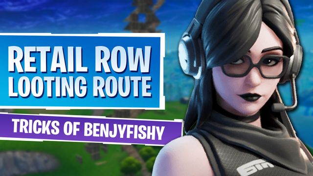 Benjy's Retail Row Loot Path