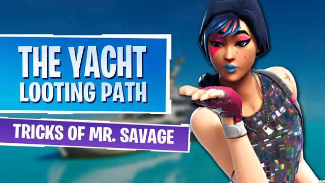 Mr. Savage's Yacht Loot Path