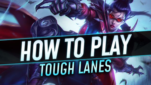 How to Play Tough Vayne Lanes