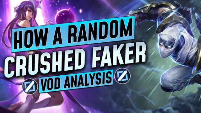 How a Random Zed Crushed Faker