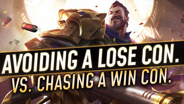 Avoiding a Lose Condition vs. Chasing a Win Condition