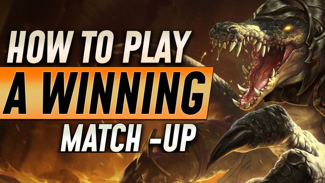 How to Play a Winning Match-up