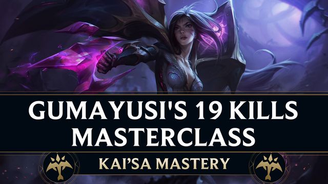 Gumayusi's 19 Kill Kai'sa Masterclass