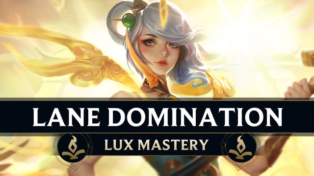 Lane Domination: Lux and Caitlyn