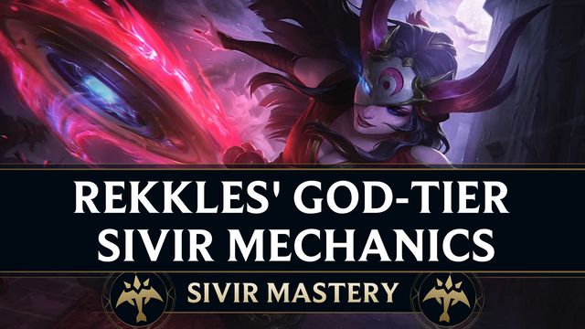 Rekkles' God-tier Sivir Mechanics