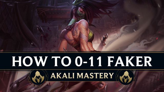 How this Akali Made Faker go 0-11