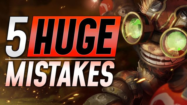 Top 5 Mistakes Every Ziggs Must Fix