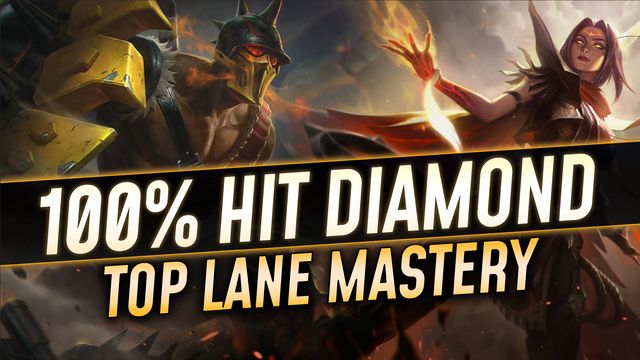 5 Top Lane Tips to 100% Hit Diamond