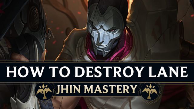 How to Destroy Lane as Jhin ft. Rekkles