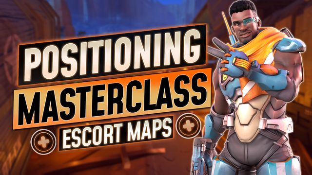 Positioning as Baptiste on Escort Maps (Attack)