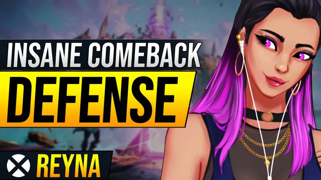 An Insane Reyna Comeback on Defense